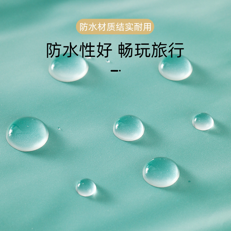 Cordón impermeable de doble capa con cordón bolsa con cordón ins bolsa de almacenamiento de viaje Zapatos Ropa interior ropa interior bolsa de almacenamiento de ropa sucia