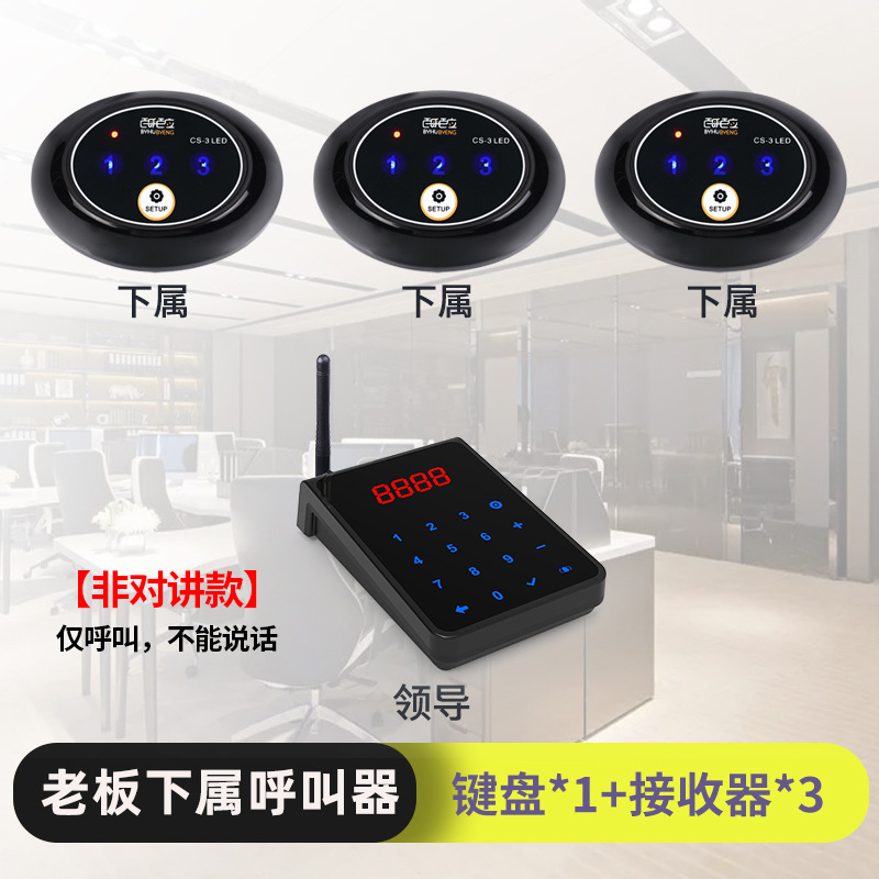 1 호출 3 원격 모델(1자 리더 호출 3자 하위 속임수) 비인터콤 모델