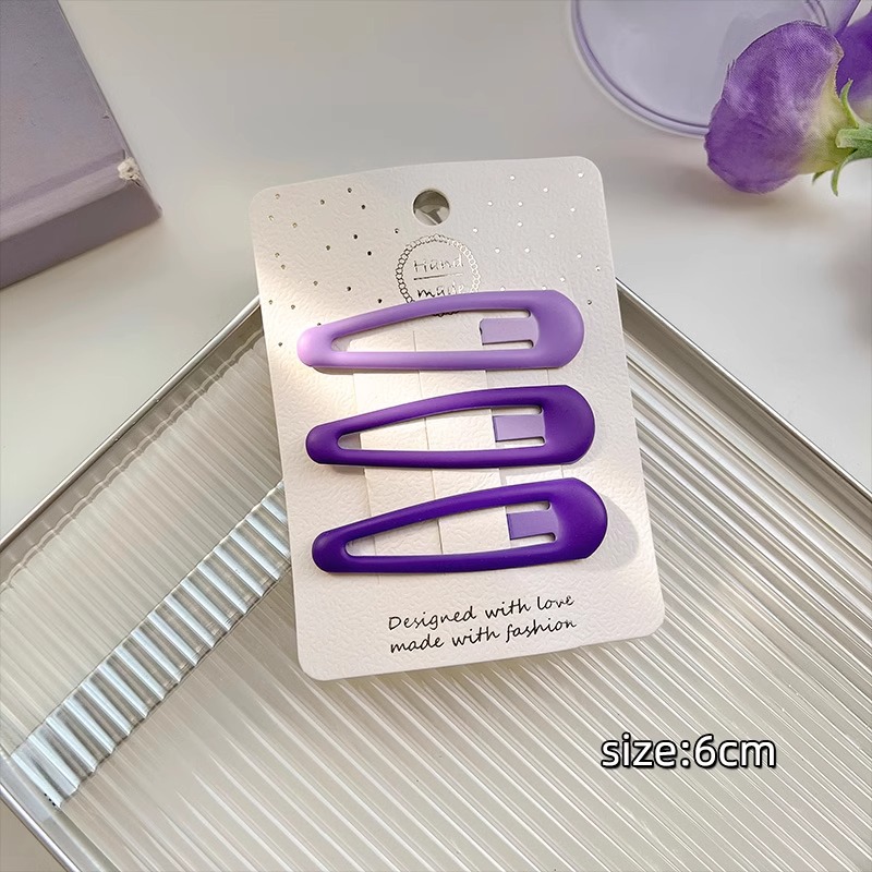 Violet water droplets-3 piece set