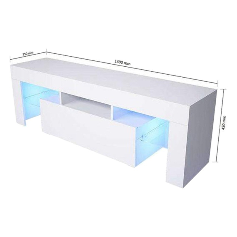 Luz blanca lujo TV gabinete pequeño apartamento sala de almacenamiento piso gabinete bajo gabinete pequeño apartamento moderno minimalista visual gabinete