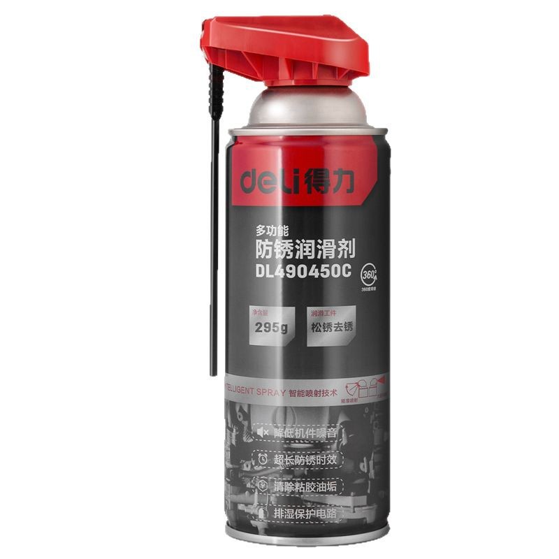 Desoxidante de poder, lubricante de limpieza rápida de metal, fuerte desoxidante, puerta de bloqueo de ruido, tornillo de bisagra de ventana suelto