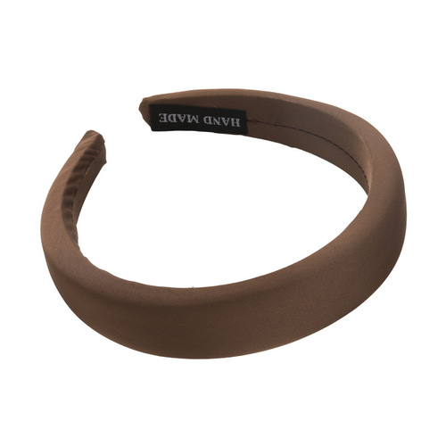  new ins blogger fashion sponge headband high skull gentle satin wide edge pressed hair internet celebrity headwear