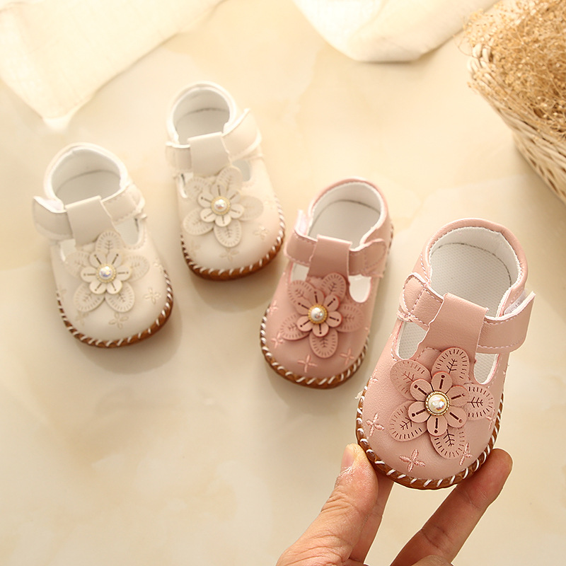 2021 Scarpe da ragazza primaverili con suola in muscolo di mucca Scarpe da passeggio da principessa in pelle singole per bambini, suola morbida, età_voghion.com