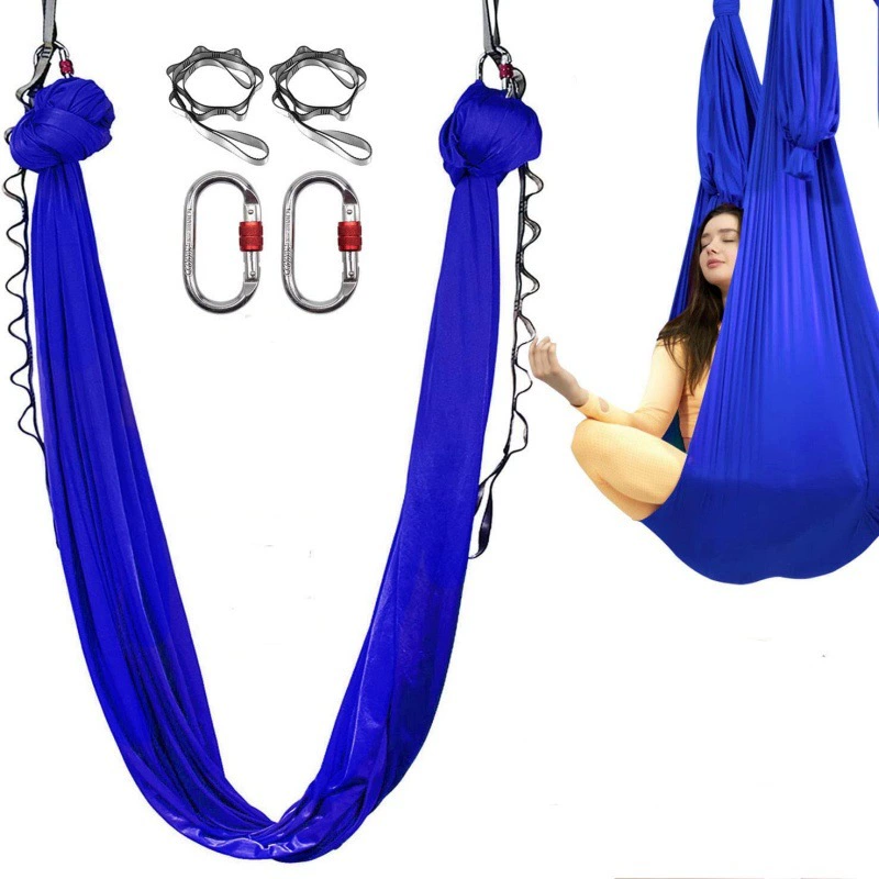 Swings with accessories for yoga, 5m, 2.8m, clips included