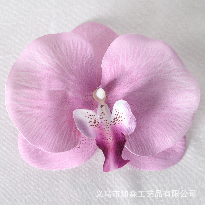 シミュレーションフィルム胡蝶蘭花頭花弁シミュレーション花アクセサリーヘアピンdiy手作りウェディングドレス装飾|undefined