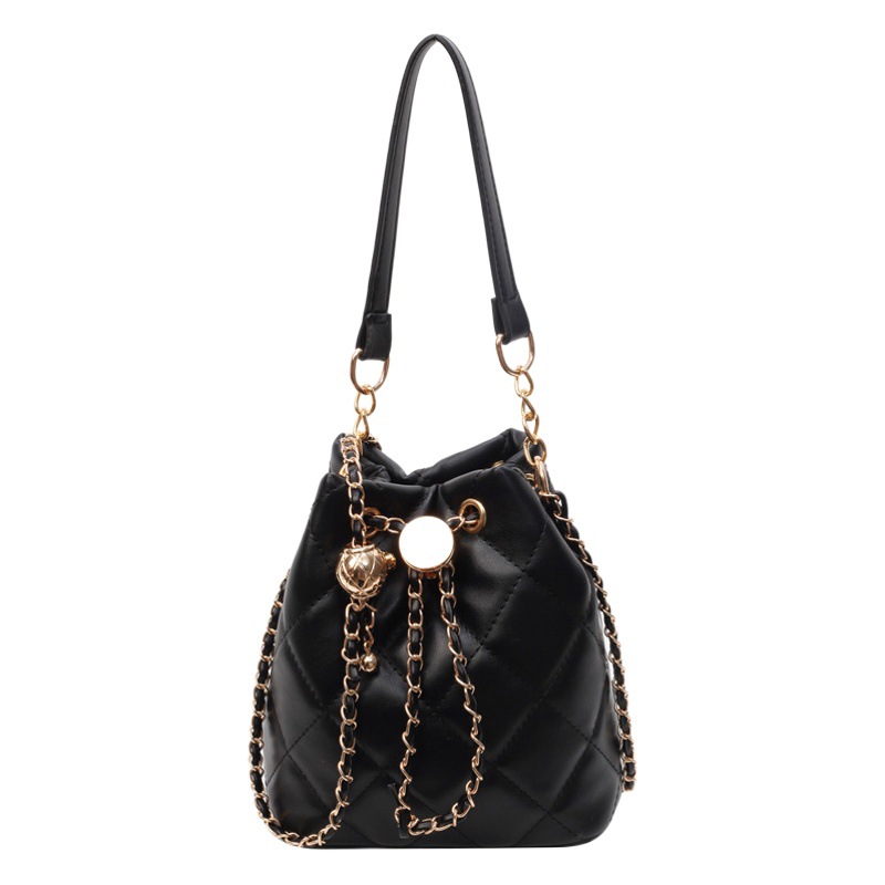 Chanel-Style Quilted Chain Bag for Women 2026 New Trendy Fashion Versatile High-End Shoulder Bag Crossbody Bucket Bag