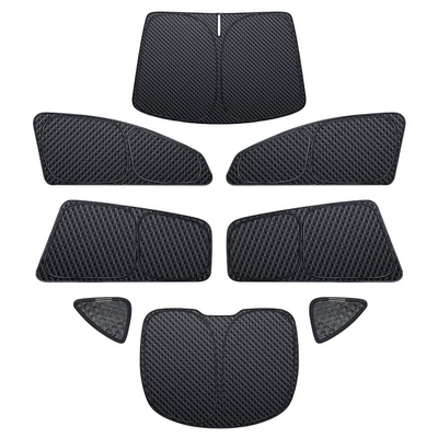 Sun shade — car punch-free snap-in car