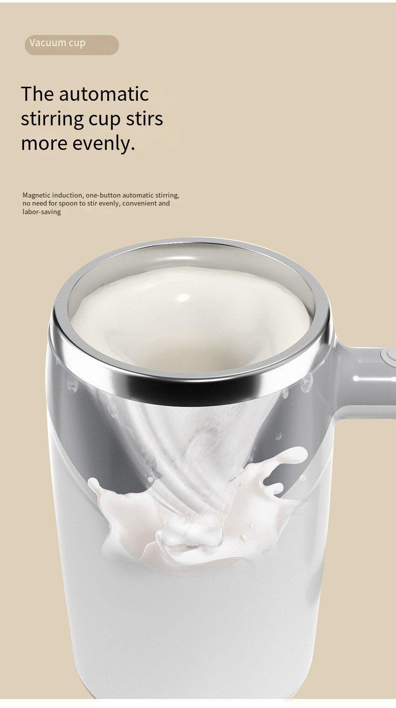 Háztartási keverőpohár mágneses töltésű keverőpohár kreatív ajándék csésze kávé keverőpálca csésze teljesen automatikus keverőpohár_voghion.com