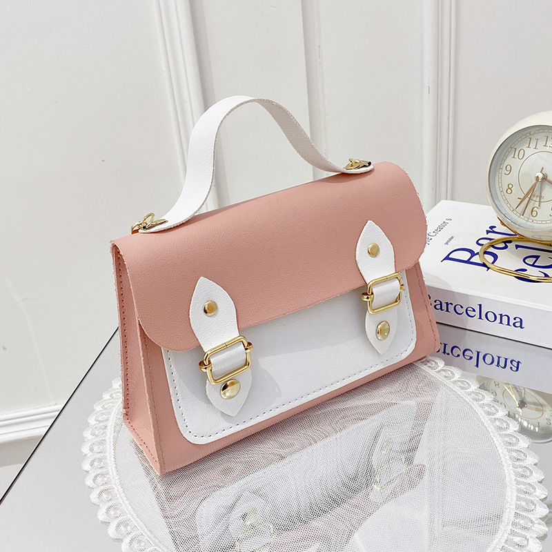 Bolso para mujeres 2023 bolso de moda transparente coreano impresión de tendencia Cambridge bolso cadena de hombro mochila al por mayor