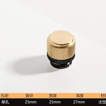 Al por mayor muebles de gabinete de ropa mango de aleación de aluminio sólido simple resistente al desgaste mango durable decoración del hogar muebles accesorios de hardware