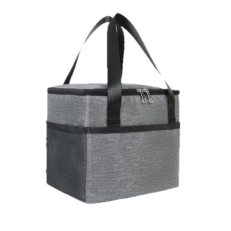 Bolsa de almuerzo portátil simple, bolsa de almuerzo, bolsa de aislamiento térmico, bolsa de picnic al aire libre para el trabajo y la escuela, bolsa de alimentos frescos, bolsa de hielo, bolsa de bento