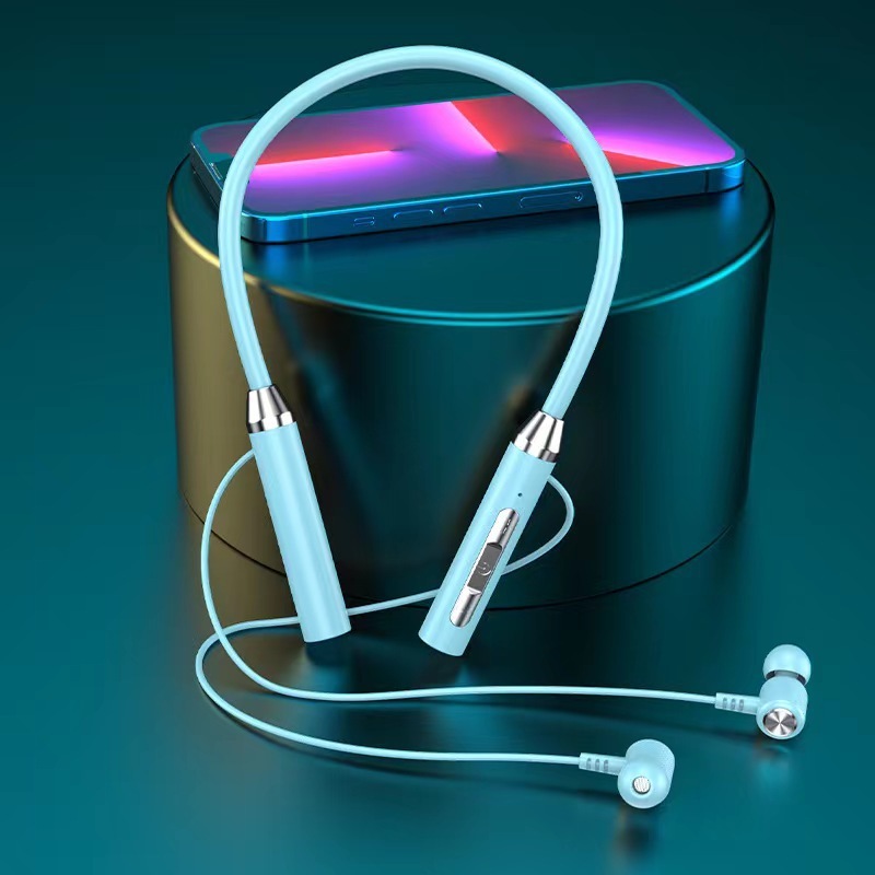 新型bluetoothイヤホン入耳式首掛け運動イヤホン長待機航続メーカー卸売り通用携帯電話華|undefined