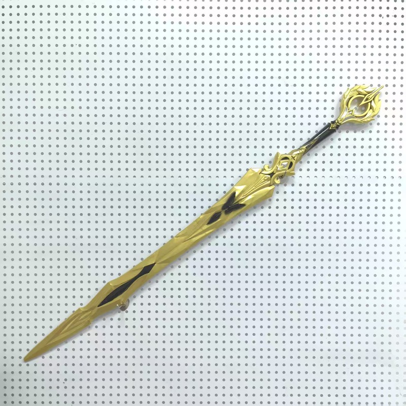 スリーゲイム兵器周辺機器 190 センチメートル延長 PU ルブフアントゥエン画戟双月画戟武器モデル小道具プラスチック|undefined