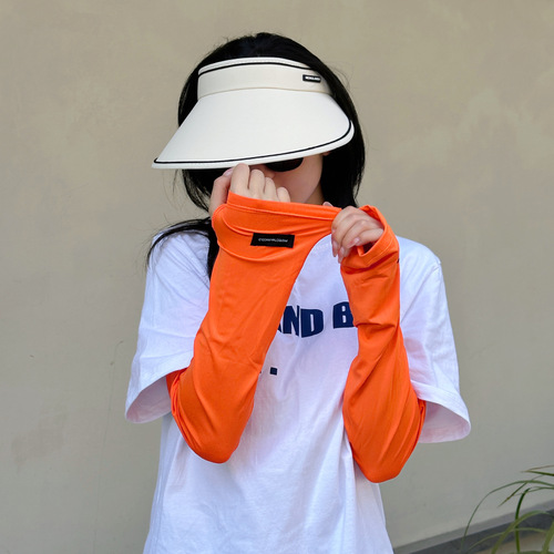 Women's  New Sun Protection Sleeve Suits, UV External Sun Shield Arm Guards, Cooling Silk Gloves, Driving Sun Sleeves, Dropshipping Wholesale