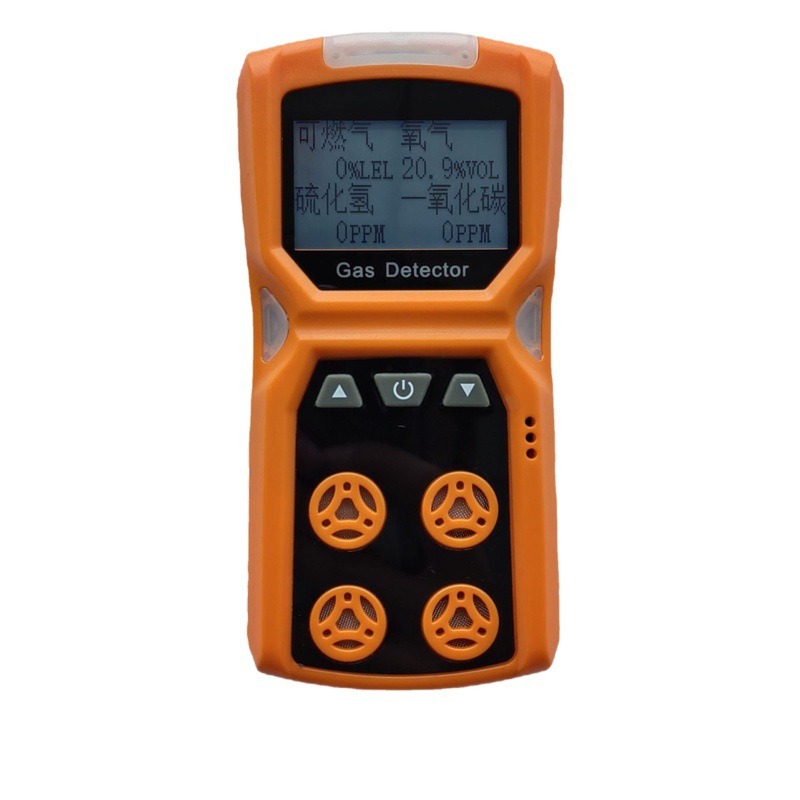 Detector de gas industrial CD4 detector de gas multiparámetro portátil de alarma detector de gas Cuatro en Uno