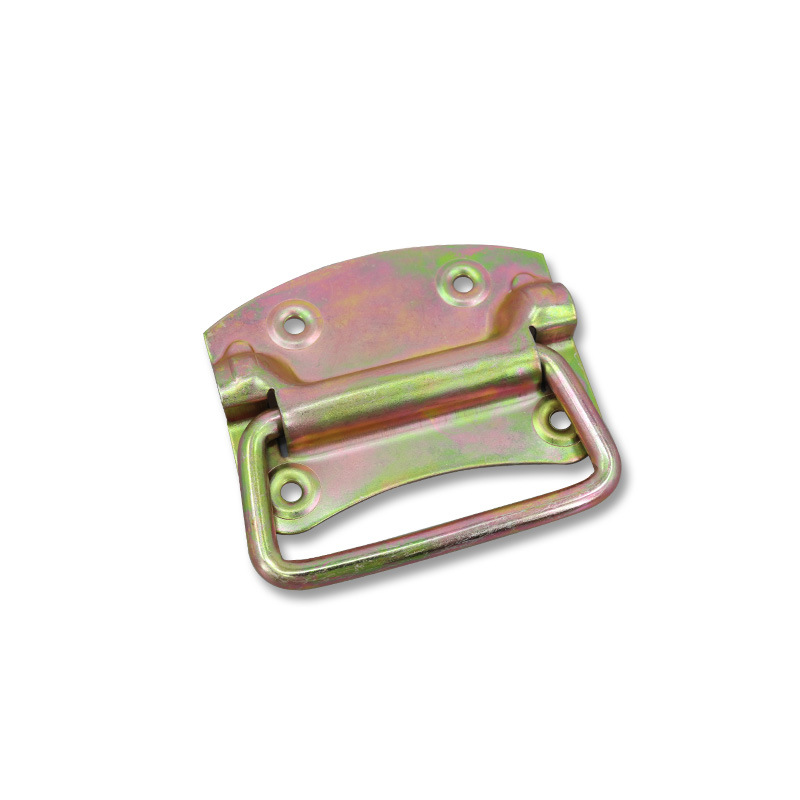 AW Anwang caja de madera manija plegable 206 - hierro chapado en color - manija de anillo de caja manija móvil manija de anillo industrial image 2
