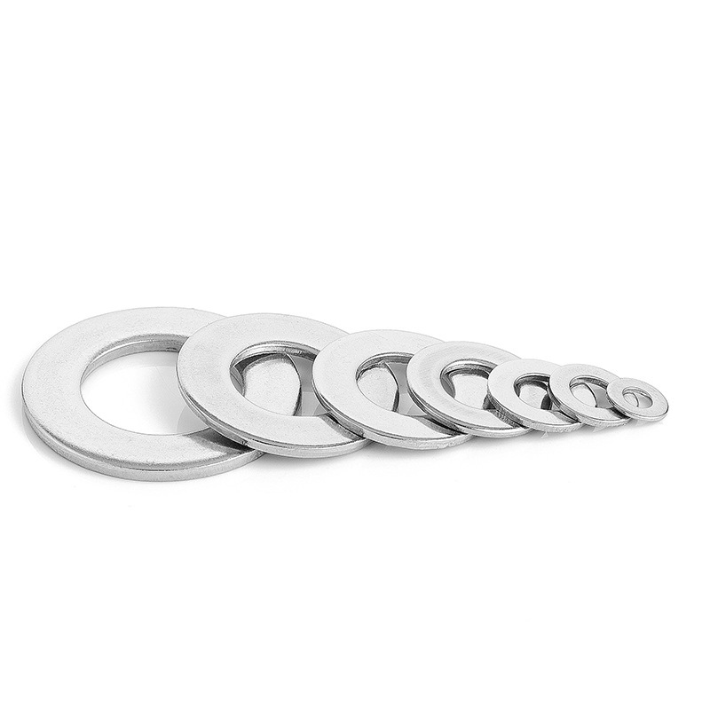 Carbon steel galvanized circular iron flat pads M4