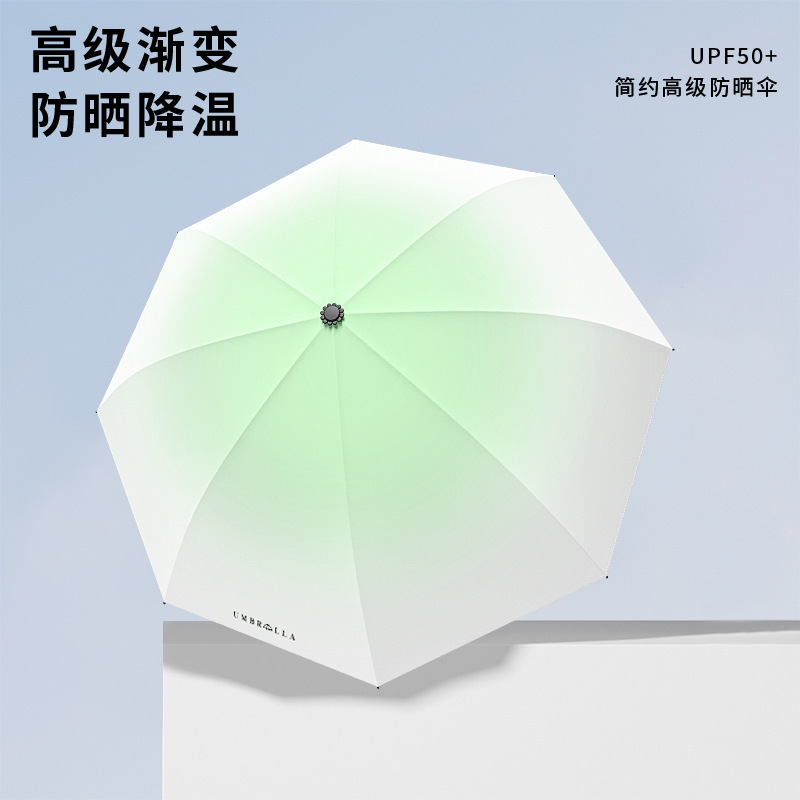 雨伞24骨自动大号森系女学生折叠伞双人防晒晴雨两用太阳伞批发伞|undefined