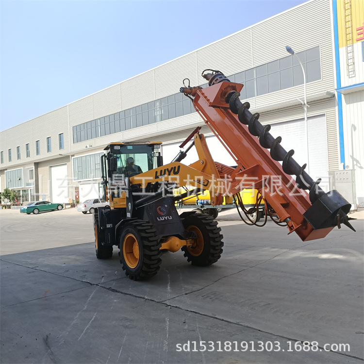 厂家直销电线杆打桩机 装载式电线杆打桩机 电线杆打桩机产地货源