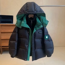 2025秋冬季新款男童棉衣羽绒棉服保暖棉袄洋气加厚免洗防风外套