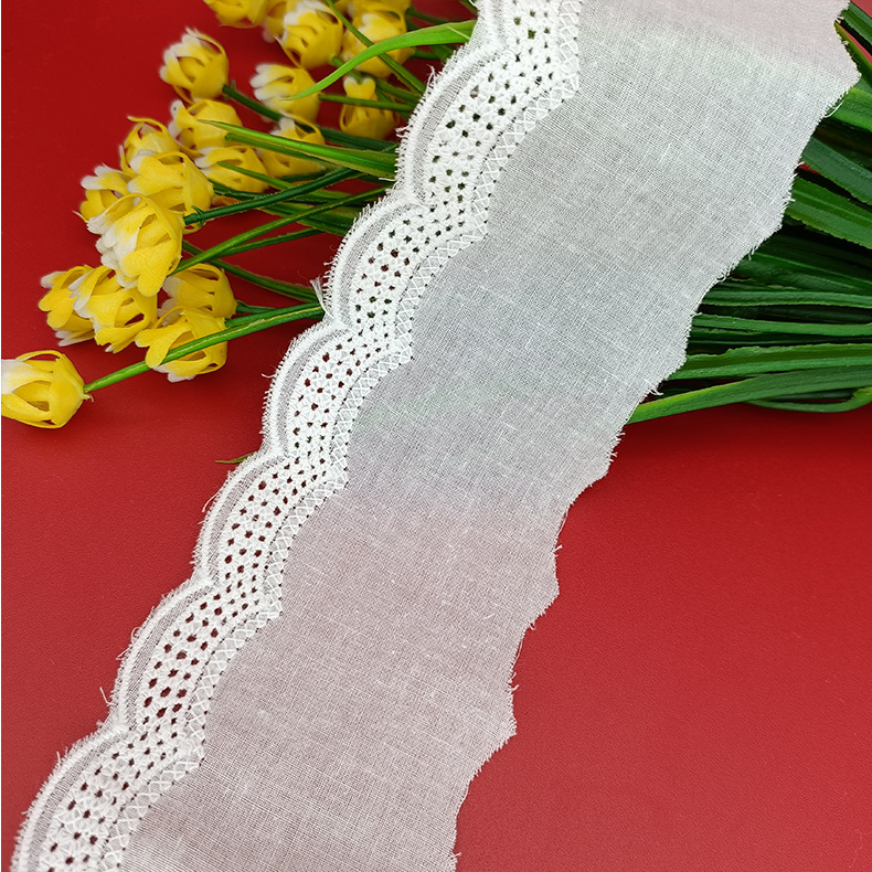 【棉质条码】6cm宽度现货供应窗帘服装床上用品用品量大从优半漂.