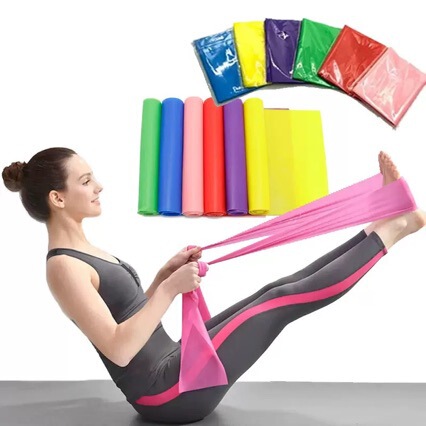 Rehabilitation Exercise Elastic Band Resistance Band Strength Training Stretching Band Tension Rope Strength Training Yoga Tension Sheet