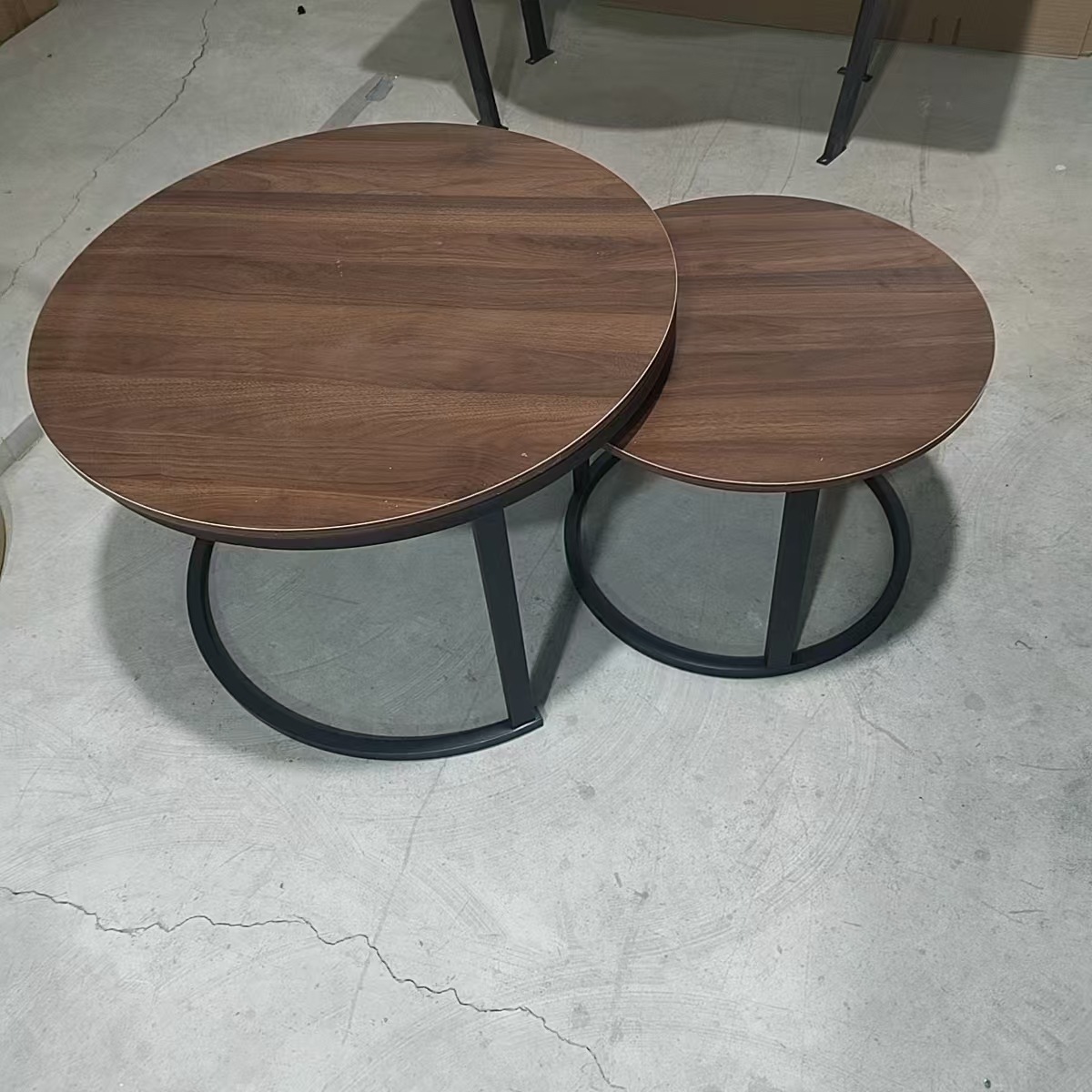 블랙 프레임+호두 60*60*38+80*80*45