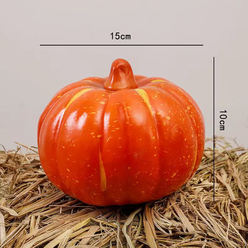 Simulación transfronteriza espuma calabaza modelo Halloween Acción de Gracias decoración de Navidad props disparo decoración de calabaza falsa image 36