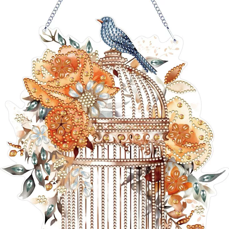 Acrylic diamond decorations, pendant, for import, DIY decoration