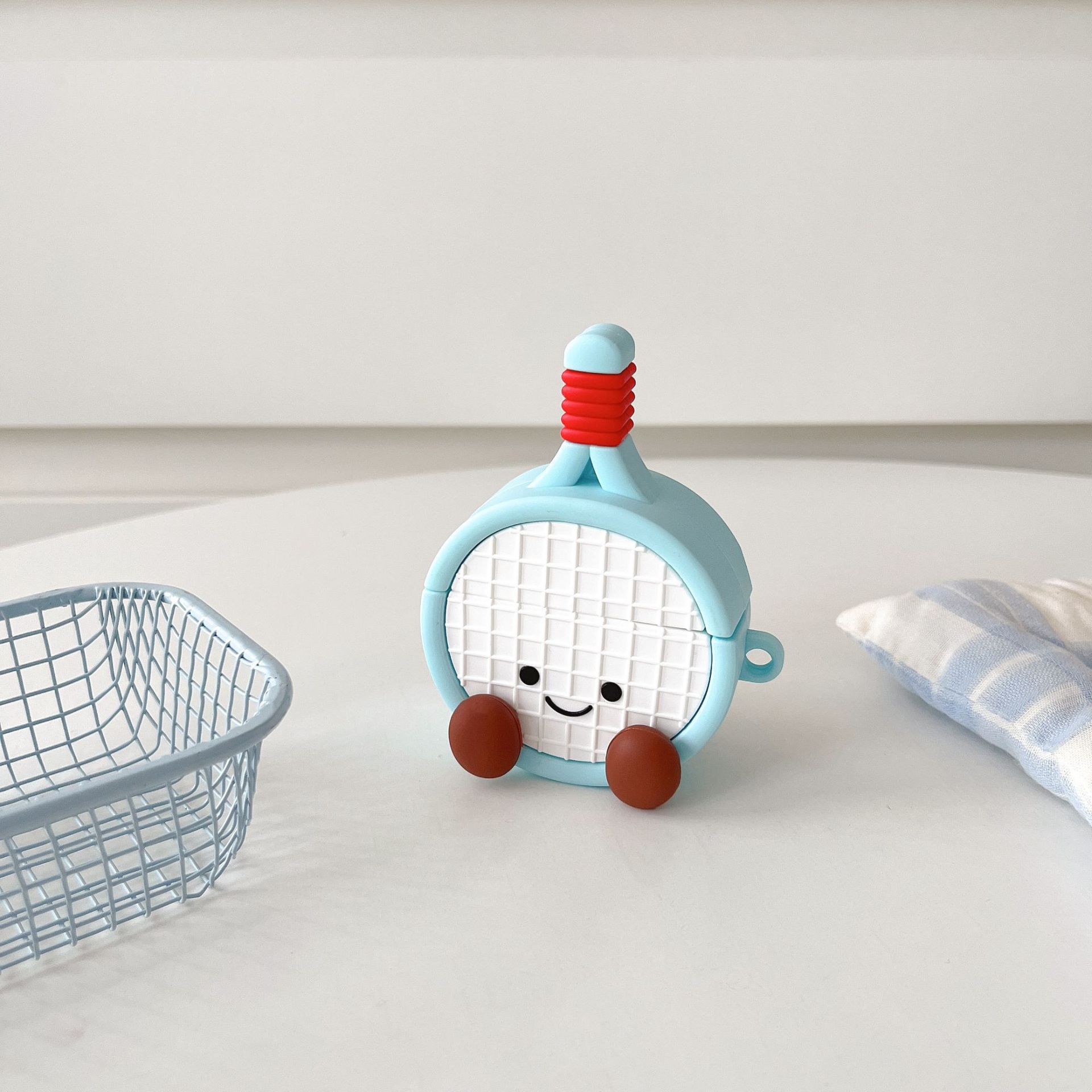 Stalas, tinkantis badmintono teniso raketėms, 4-osios kartos „Bluetooth“ belaidžių ausinių dėklas, 1/2/3 karta_voghion.com