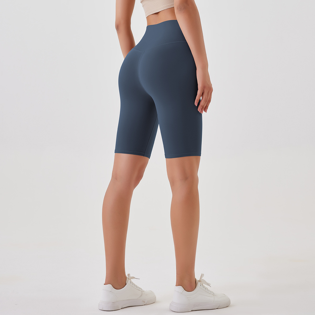 Hamidou-pantalones cortos de Yoga para mujer, mallas deportivas transpirables, de cintura alta, para entrenamiento y gimnasio - details 46