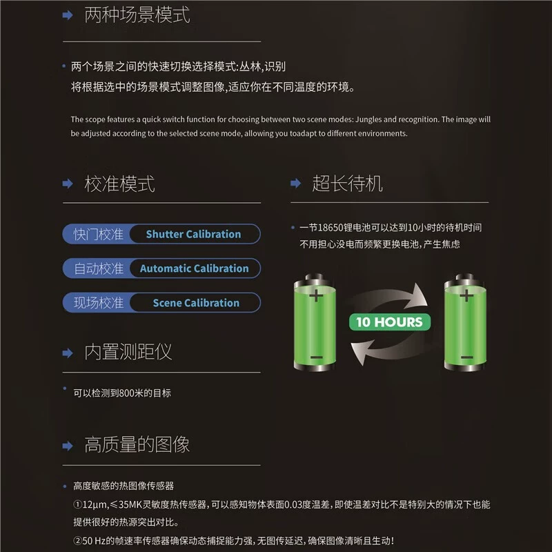 NNPO Tank TRSLRF Новый тепловизионный прицел интеллектуальная калибровка и дальномер, портативный уличный инфракрасный тепловизор