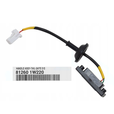 812601W220 with Plug Suitable for Kia Picanto Rio Trunk Tailgate Switch Button Opening