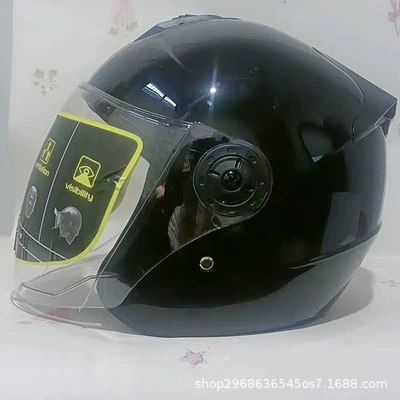 Motorcycle Safety Supplies – Seasons Universal Electric Car Helmet - black-new-thick-four-seasons