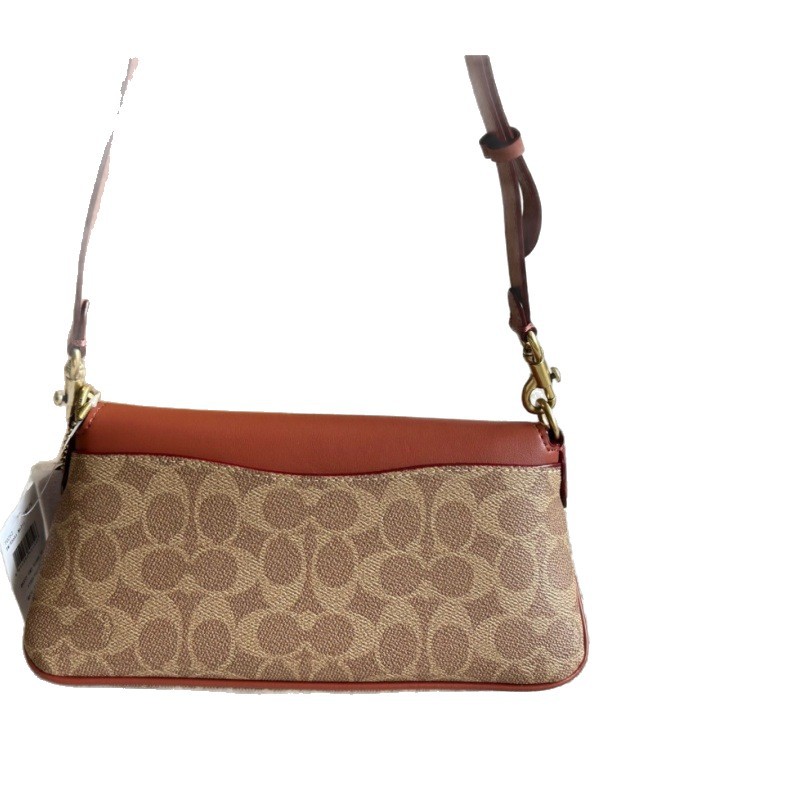 2025 Women's Jet Baguette Underarm Bag Retro Monogram Accordion Bag Chain Shoulder Crossbody Commuter Handbag - Thumbnail 5