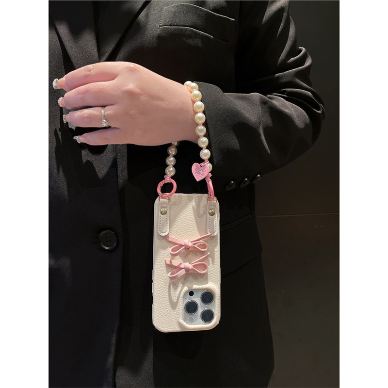 Leather Butterfly Case For Fruit 16 Max, 15 Pro, New 17, Bracelet 14 Plus, Crossbody 13 Pro_voghion.com