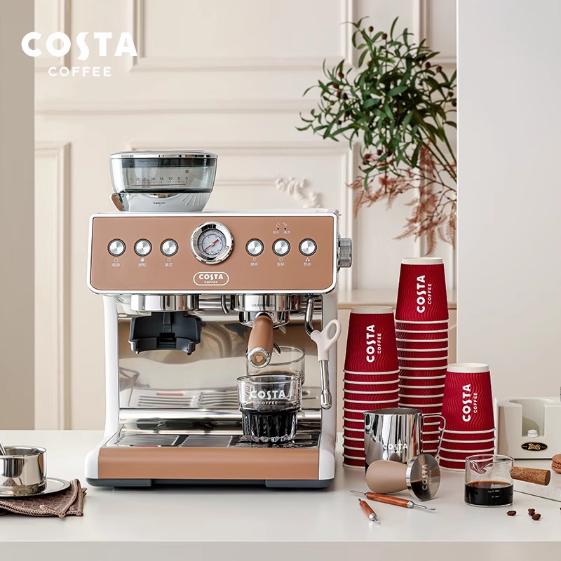 Cafetera espresso COSTA (doble caldera, doble bomba) modelo GD01KF-02-N