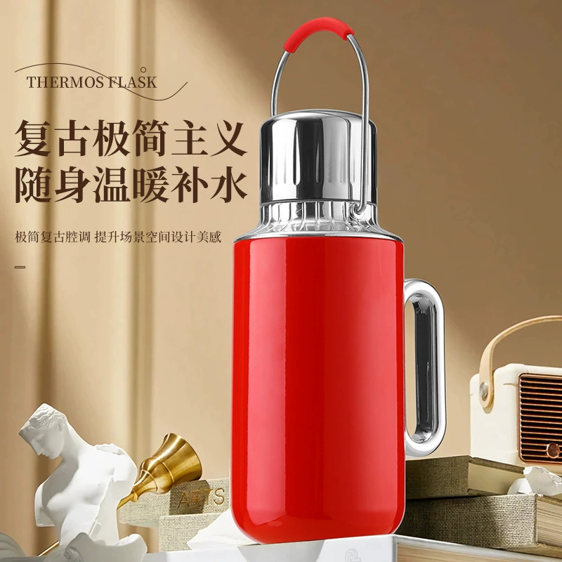 Mechanical capacious teapot, handheld pen, thermos, glass