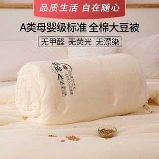 厂家定制2025新款直播爆款水洗棉大豆纤维被 春秋被夏被 被子被芯