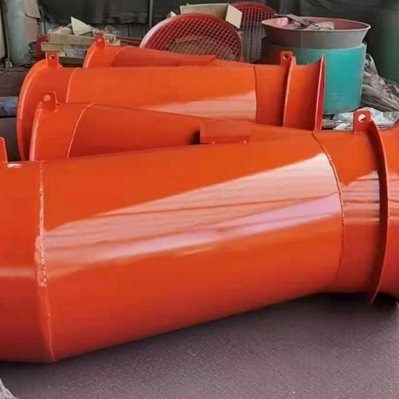 ventilación subterránea estable y confiable con interruptor de división de flujo de alta eficiencia del dispositivo de división de aire automático de la mina