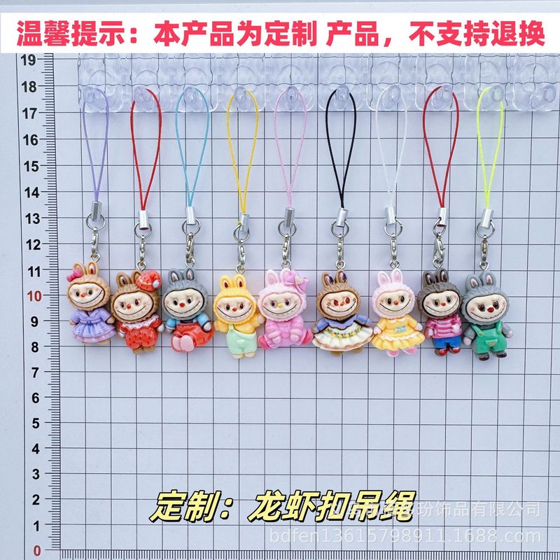 面白いウサギカピバラロブスタークラスプペンダントガールバッグペンダントカップル親友アクセサリーギフトドロップシッピング|undefined