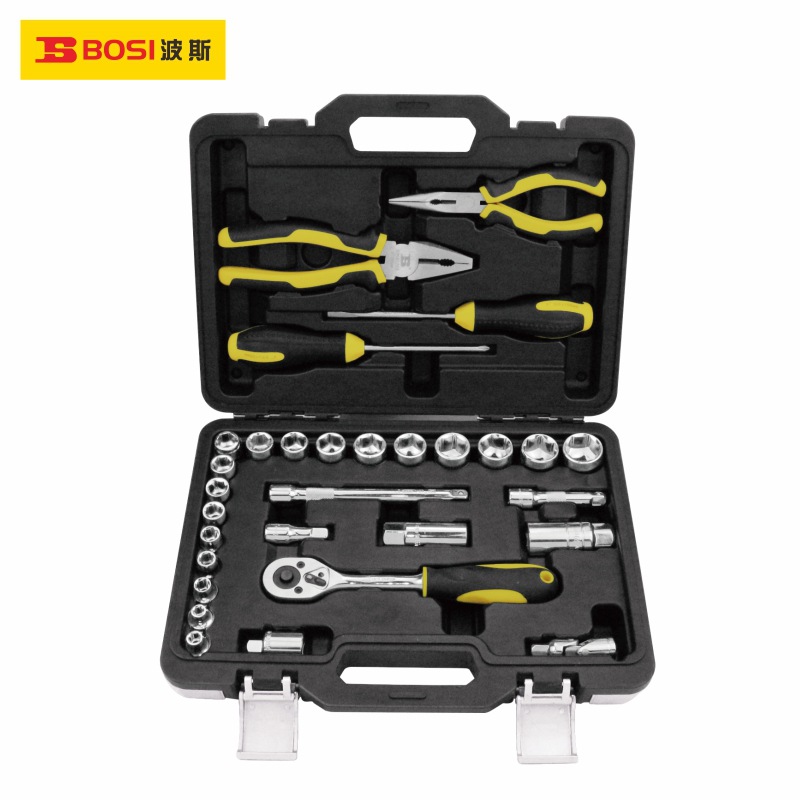 波斯工具 30件套10mm机修工具套装 套筒组套BS511330