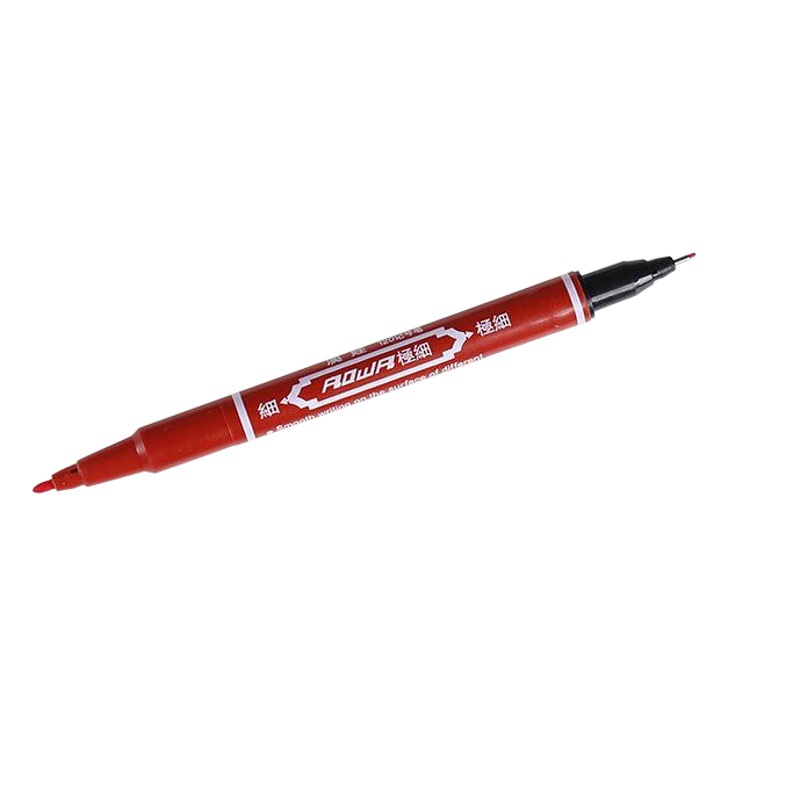 Small Double-Ended Hook Pen 120 Black Quick-Drying Water-Based Art Marker Pen Painting Boxed Ultra-Fine Oily Marker Pen