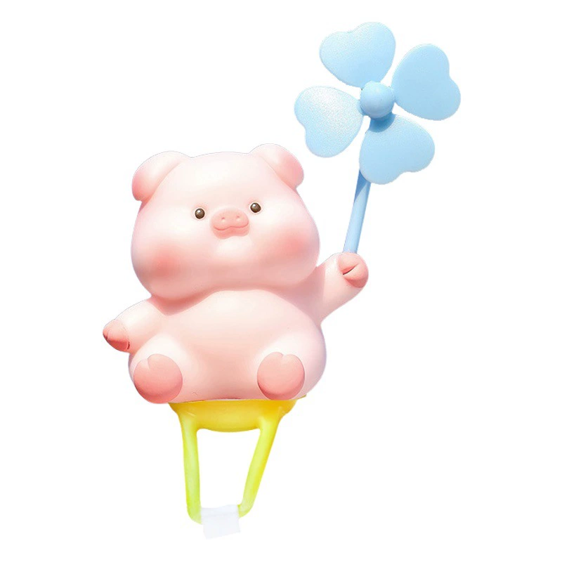 Автомобильные украшения, милая мультяшная кукла, ветряная мельница, электромобиль, велосипед, элитный автомобиль, летнее украшение, украшение автомобиля