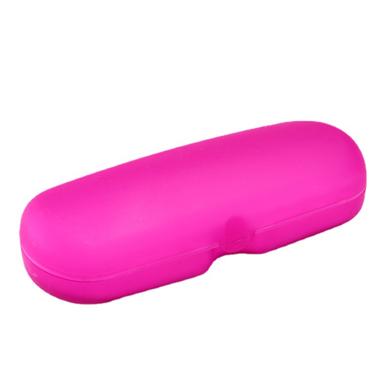 奥创新款创意半透明可个性化印刷logo太阳眼镜盒光学塑胶盒满优惠