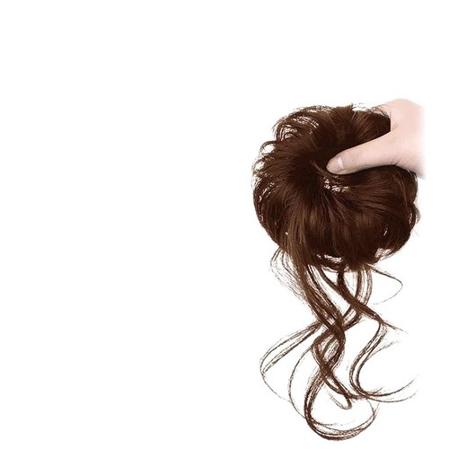【Newcomers Enjoy 0.01 Yuan】Dragon Hair Bun Headwig with Modern Chinese Ancient Style Flat Braid Shape Fluffy Bouquet Hair