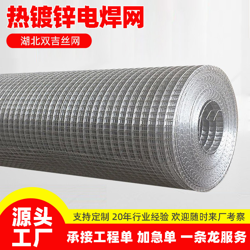 镀锌电焊网铁丝网建筑工地抹墙抹灰批荡内外墙保温挂网圈地养殖网