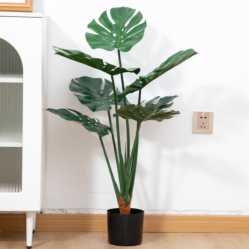 Simulated trees, green plants, potted plants, interior decoration, simulated plants, fake flowers, bonsai ornaments, fake trees, fake green plants, traveler bananas