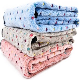 Amazon Explosions Pet Blanket Coral Fleece Flannel Dog Cat Quilt Dog Kennel Mat Dog Blanket Manufacturer