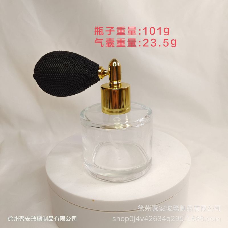 スポットファッション50ml 100ml高級レトロなエアバッグ香水瓶スプレーボトル車載香水空瓶ジャガーボトル|undefined